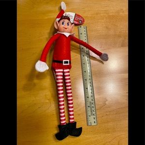 Naughty Elf - vinyl face, felt figurine